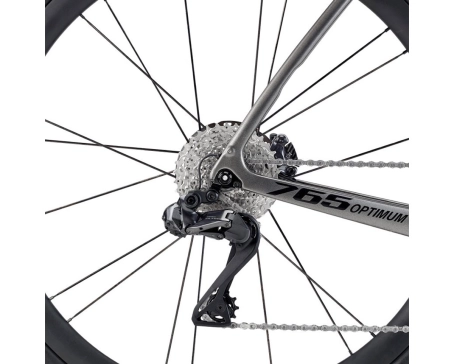 Vélo de route Unisexe 765 OPTIMUM ULTEGRA DI2 Argent/Noir