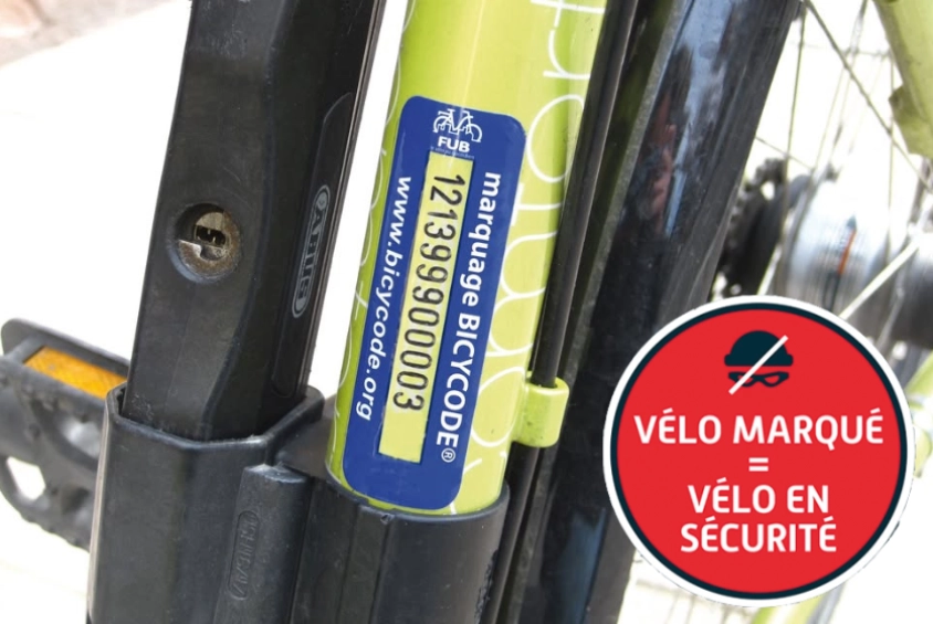 Marquage vélo obligatoire Mondovélo