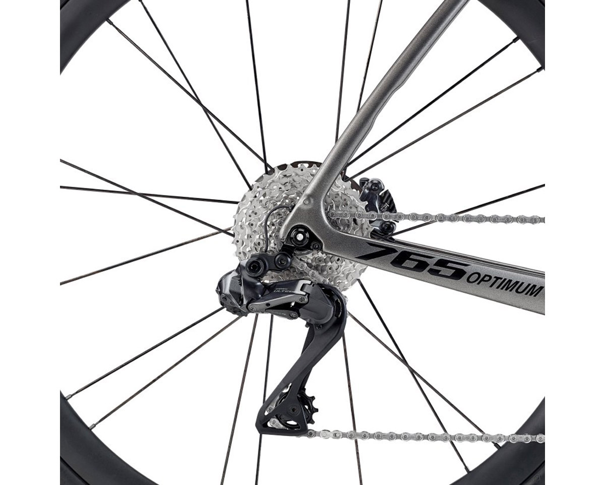 Vélo de route Unisexe 765 OPTIMUM ULTEGRA DI2 Argent/Noir
