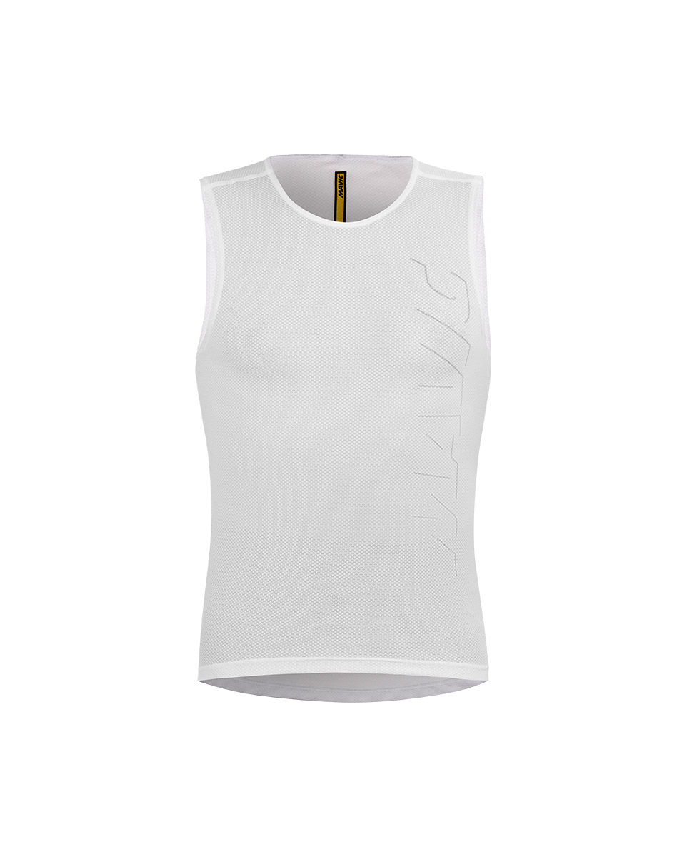 Sous-maillot sans manches Homme HOT RIDE + SL BASELAYER M Blanc